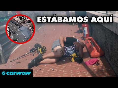 «PUDO SER UNA TRAGEDIA»: EL PAVOROSO ACCIDENTE  en MÓNACO 2024  DESDE DENTRO