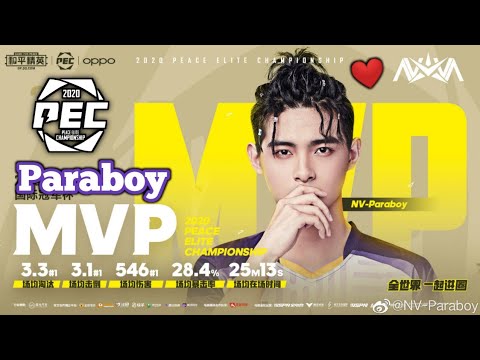 Para Para Paraboy😱 • MVP of PEC 2020 • NV XQF Paraboy PEC Highlights