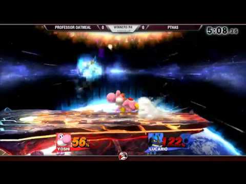 Smash 4 Versus Weekly 12/3/15 - Winners R4 - Prof Oats (Yoshi) vs Pthas (Lucario)