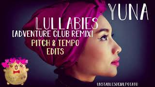 Yuna - Lullabies (Adventure Club Remix) [20% Faster] (HQ)