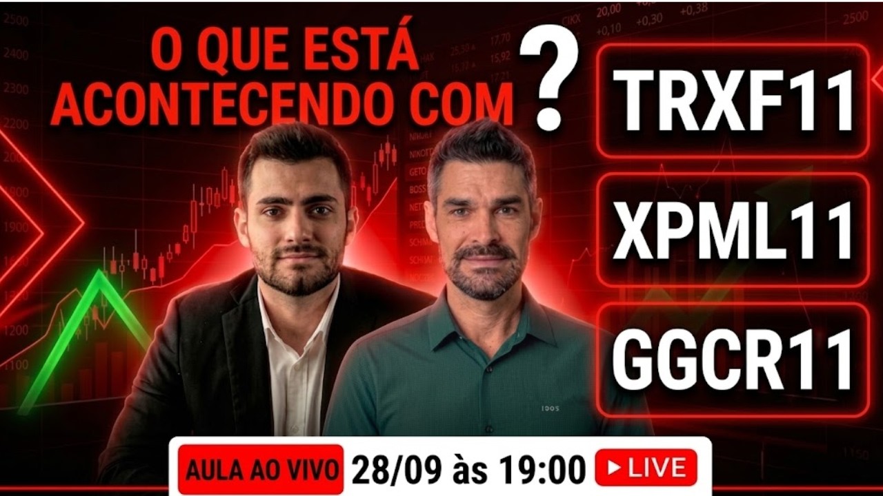 TRXF11, XPML11 e GGCR11: O Que Está Acontecendo? [Análise Completa]