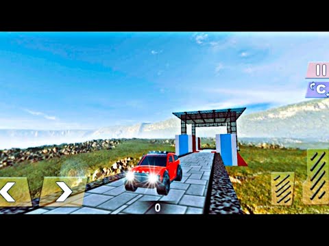 impossible jeep stunt driving games impossible track jeep driving game android gameplay !!