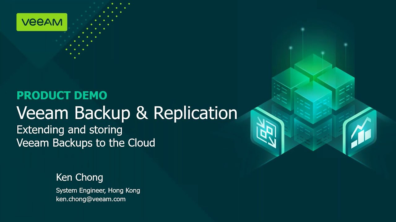 Veeam Backup & Replication — Extending and Storing Backups to the Cloud [In Cantonese] video