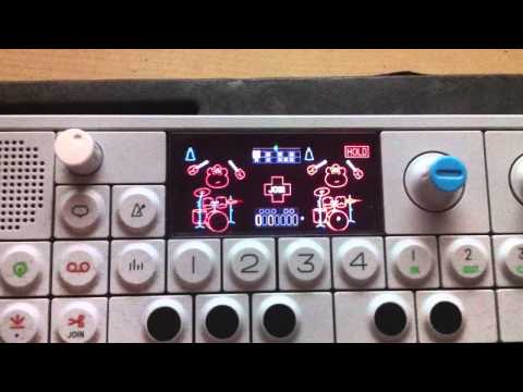 Teenage Engineering OP-1 Finger Sequencer short demo