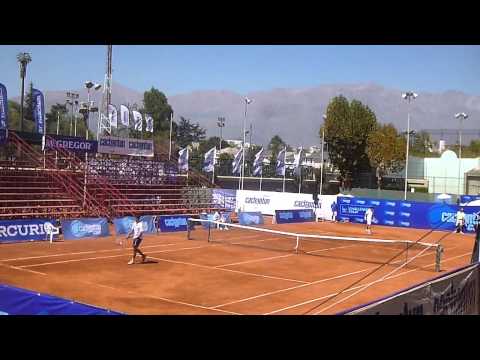 Hans Podlipnik-Pere Riba 1º Set Último Game. Cachantun Cup 2013. Qualy 1ª Ronda