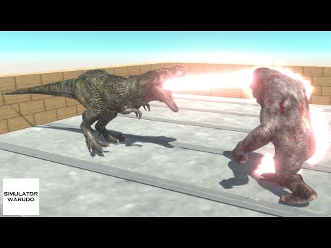 Plasma Beam T-Rex vs ALL UNITS in Sky Animal Revolt Battle Simulator