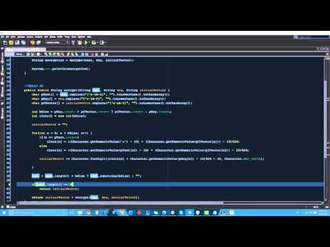 Java Programming Tutorial 32 Vigenere Cipher Pt 5