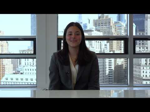 “The environment has been nothing but welcoming and I really feel open to knock on any attorney or staff member’s door…” -Jacklyn DiRienzo, Extern testimonial video thumbnail