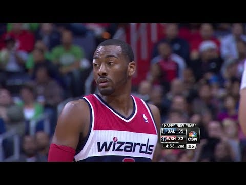 John Wall Full Highlights vs Mavericks (2014.01.01) - 22 Pts, 5 Assists