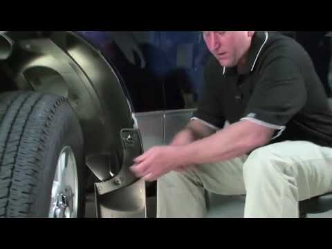 WeatherTech Mud Flap Installation on a Ford F150