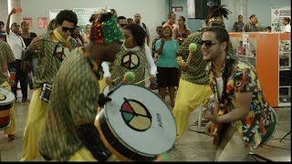 Abertura do verão com Jammil e Olodum no metrô