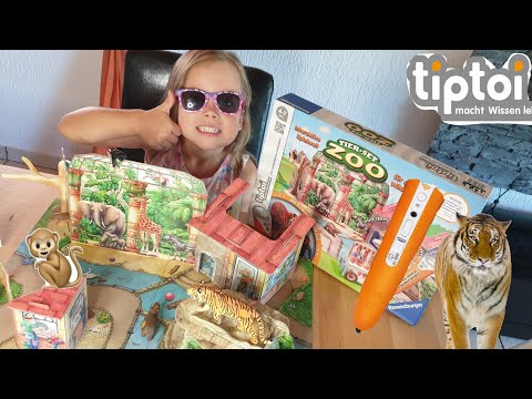 Ravensburger TipToi Tier-Set ZOO🐒🐯 Summer zeigt euch das Spiel🤗
