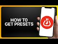 How To Get Presets On Bandlab Tutorial
