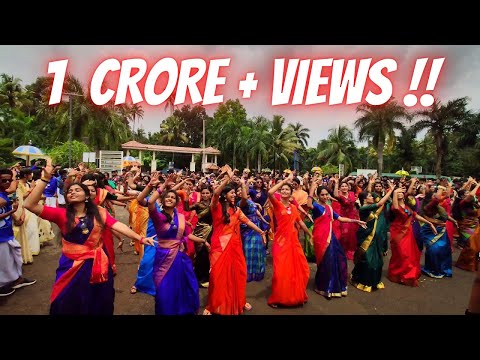 ONAM CELEBRATION at FISAT COLLEGE | GIRLS FLASHMOB | KERALA TRADITION