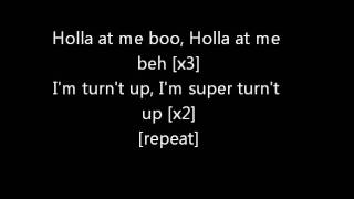 Chris Brown FT Tyga - Holla at me  (Lyrics on screen) karaoke  Fan of a fan