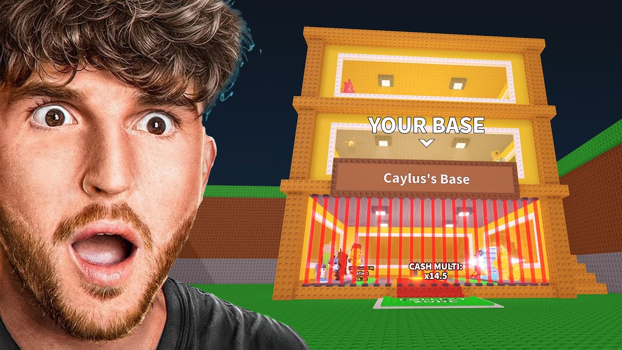 Getting GOLD BASE + ADMIN ABUSE in Steal a Brainrot