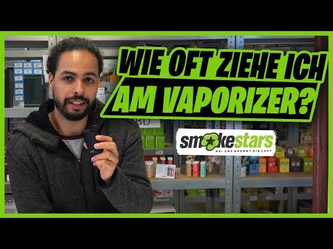 Wie oft ziehe ich an einem Vaporizer?
