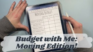 How to Budget for a Move || Moving Budget with Me || $3,000 Goal Breakdown