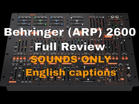 Behringer 2600 Semi-Modular Analog Synthesizer 2020 - Present - Black image 4