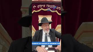 On croit qu on fait ce que l’on veut (Nitsavim)..Leilouy nichmat Hamham Yeouda Abitbol Ben Simha zal