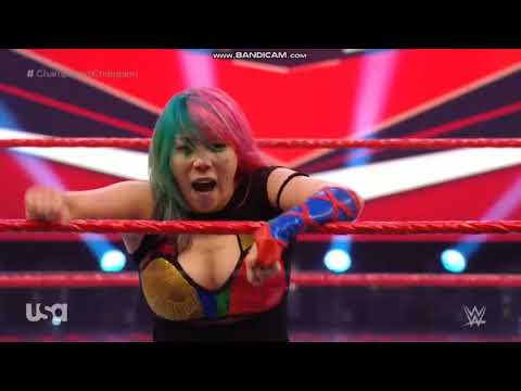 RAW Asuka vs Bayley, Champion vs Champion