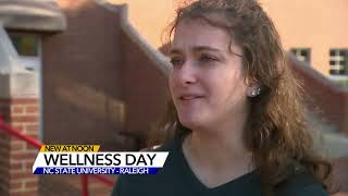 NC State students take part in 'Wellness Day'