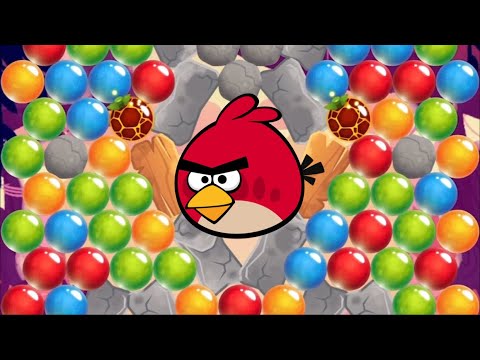 AB POP Angry Birds game play hard Level 742-744