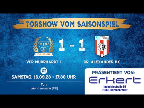 Tore - VfR Murrhardt I - Großer Alexander Backnang (Saisonspiel) - 16.09.23