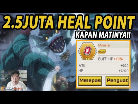 🔥🔥2.5JUTA HEAL POINT DEEP SEA KING (MATINYA KAPAN) DSK SULE MANTAB!! - ONE PUNCH MAN:The Strongest