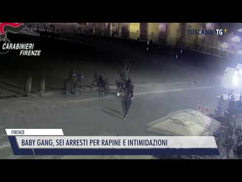 2022-10-18 FIRENZE - BABY GANG, SEI ARRESTI PER RAPINE E INTIMIDAZIONI