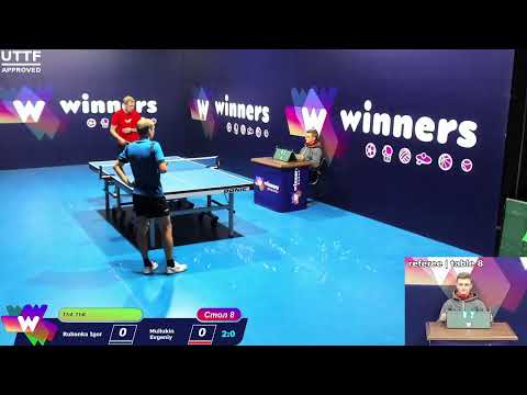 Rubanka Igor-   Muliukin Evgeniy .WINners CUP Table Tennis 8 30.11.2020 17:45