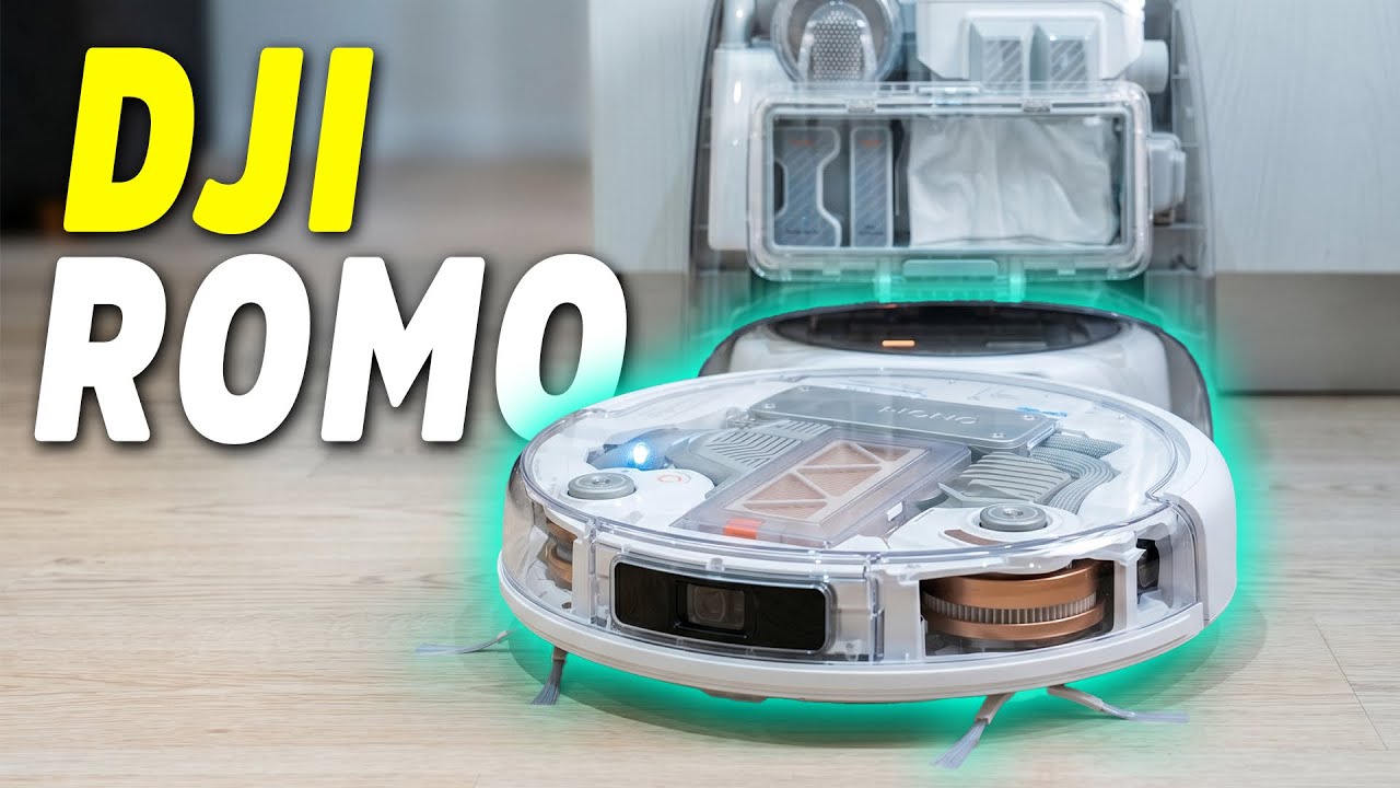     Il ROBOT aspirapolvere più folle mai uscito? DJI ROMO