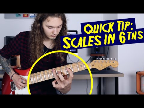 PRACTICE SCALES IN INTERVALS OF 6THS - Pete & Vinnie 3-Minute Guitar Tips