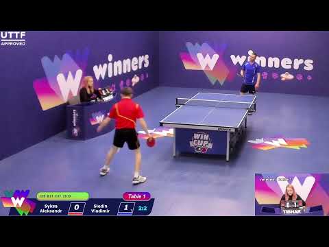 WINners CUP table 1 06.01  Syksa Aleksandr - Siedin Vladimir 18:00
