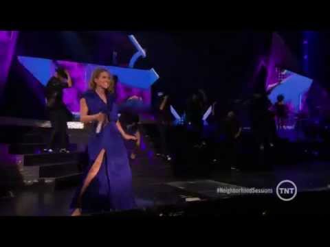 Jennifer Lopez - Let's Get Loud (Live at Bronx Concert) [ Neighborhood Sessions on TNT] HD