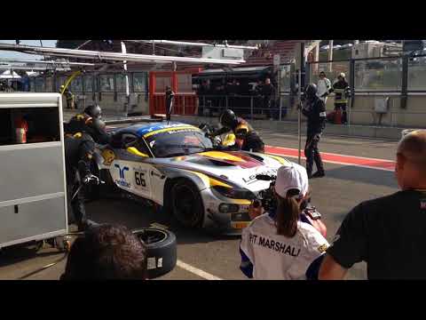 Pitstop BMW Z4 GT3 Marc VDS @ 24h of Spa Francorchamps 2014