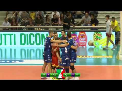 Highlights Bunge Ravenna - Wixo LPR Piacenza (2-3) 15/10/2017