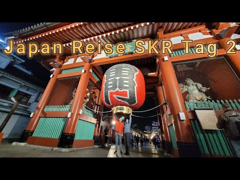 Japan Reise mit SKR Tag 02, Kaminari-mon „Donnertor“, Meiji-Schrein, Pokemon Center...