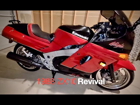 1988 Kawasaki ZX10 1000cc Revival!