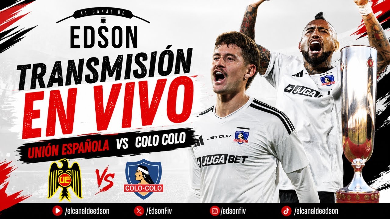 COPA CHILE | TRANSMISIÓN EN VIVO: UNIÓN ESPAÑOLA VS COLO COLO DESDE SANTA LAURA