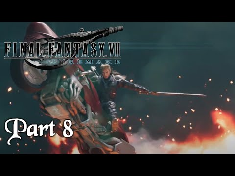 FINAL FANTASY 7 REMAKE(PS5)Walkthrough Gameplay Part 8 Motorcycle Weirdo