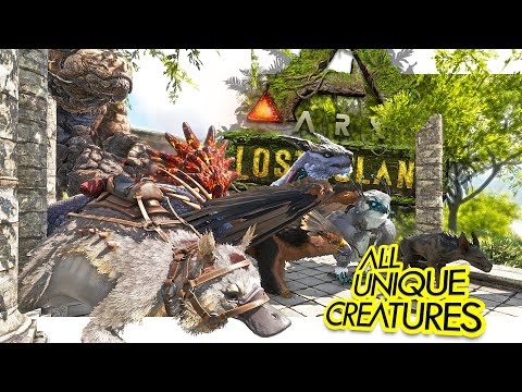 Lost Island ALL Unique Creature Locations Guide
