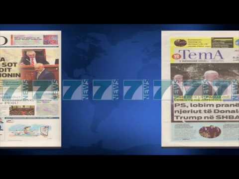 SHTYPI I DITES ME TITUJT E GAZETAVE E MERKURE 19 PRILL 2017 - News, Lajme - Kanali 7