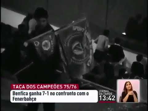 ECC 1975-76. 1 Round. SL Benfica - Fenerbahçe. Highlights.