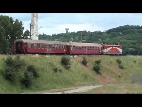 R5703 Suceava - Ilva Mica trece podul de peste raul Suceava - 15.06.2014