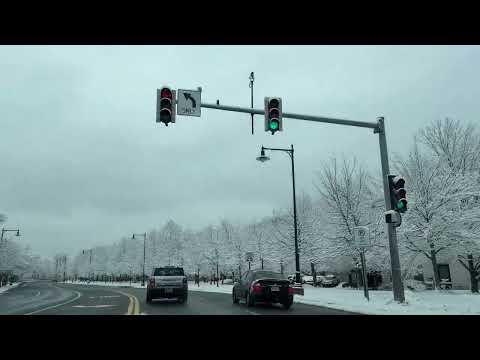 Driving through Cabot St Beverly MA 01/19/26 Bridge St Salem to Brimbal Ave Beverly 