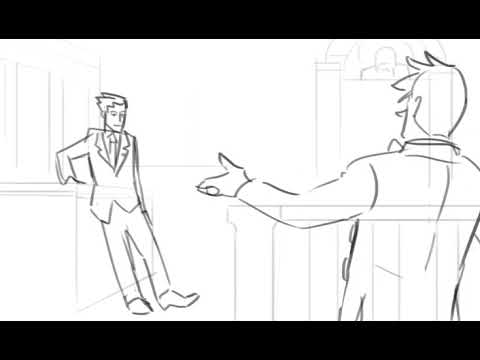 Luke Atmey Can't Win (Ace Attorney animatic)
