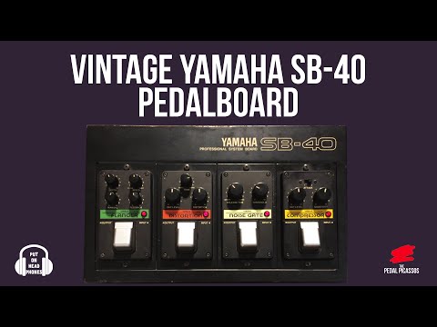 RARE VINTAGE YAMAHA SB-40 FLANGER COMPRESSOR NOISE GATE DISTORTION