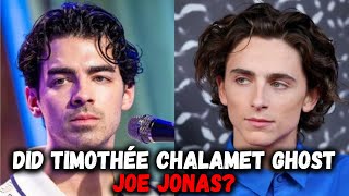 Joe Jonas takes a hilarious dig at Timothee Chalamet