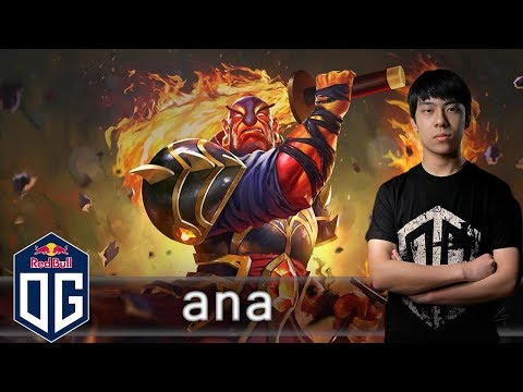OG.ana Ember Spirit Gameplay - Unranked Match - OG Dota 2.